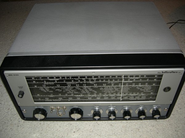 Hallicrafters SX-62A in Repainted Case