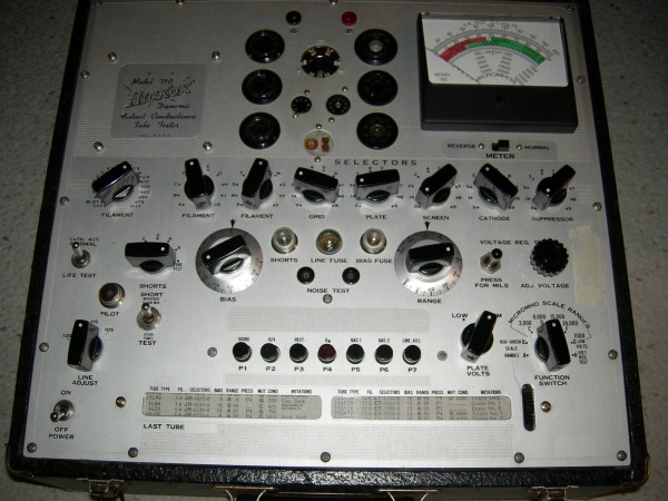 Tube Tester Calibration – Vintage Tube Electronics