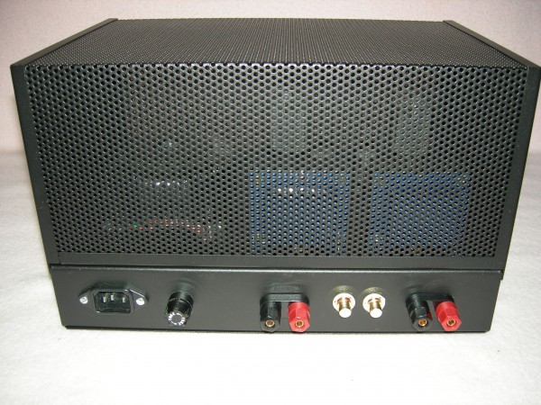 Home Built 6L6 SE Amplifier Back