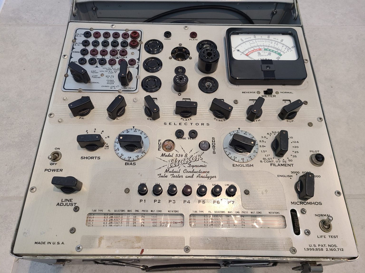 For Sale – Vintage Tube Electronics