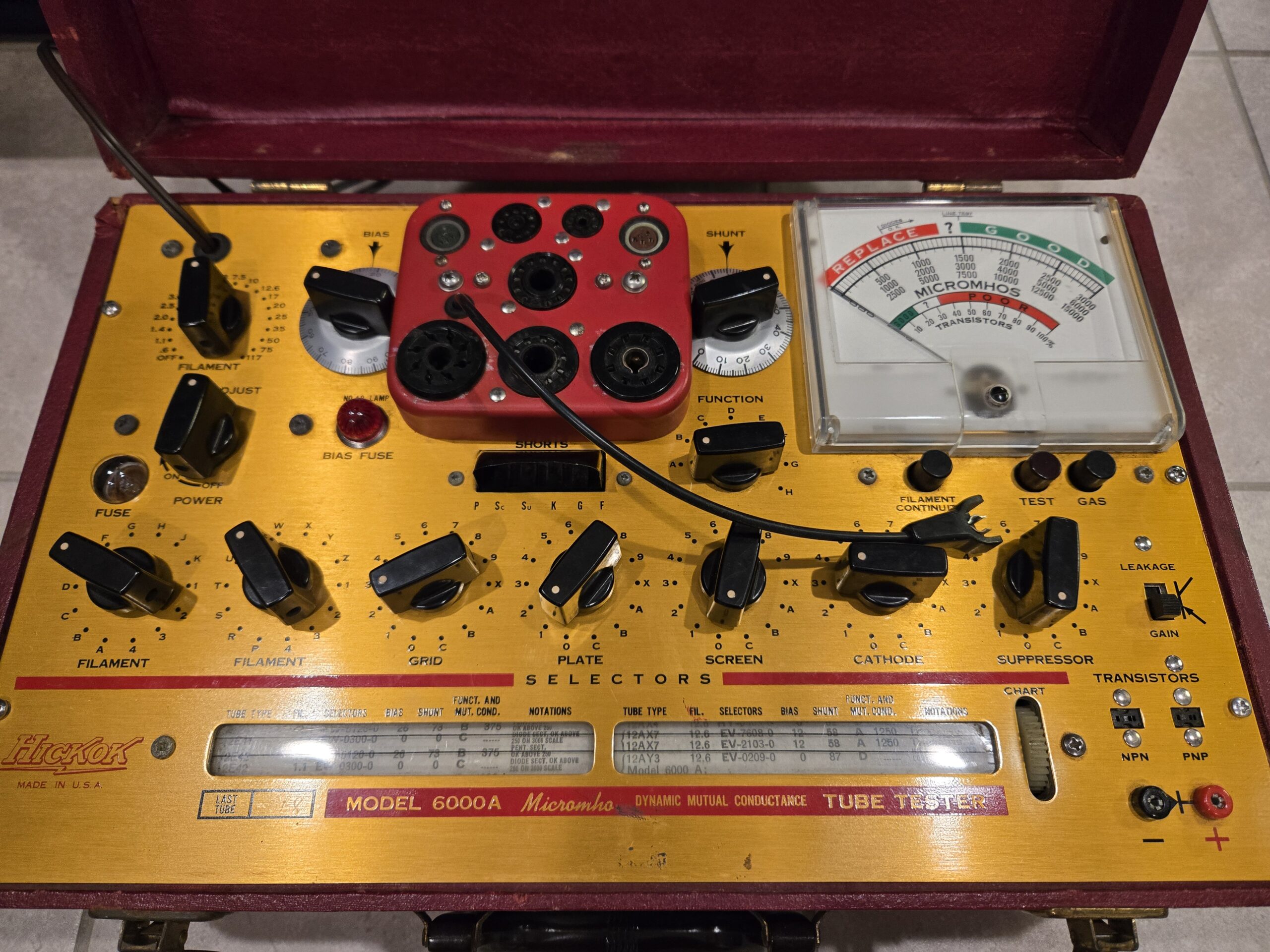 Restored and Calibrated Hickok 6000A