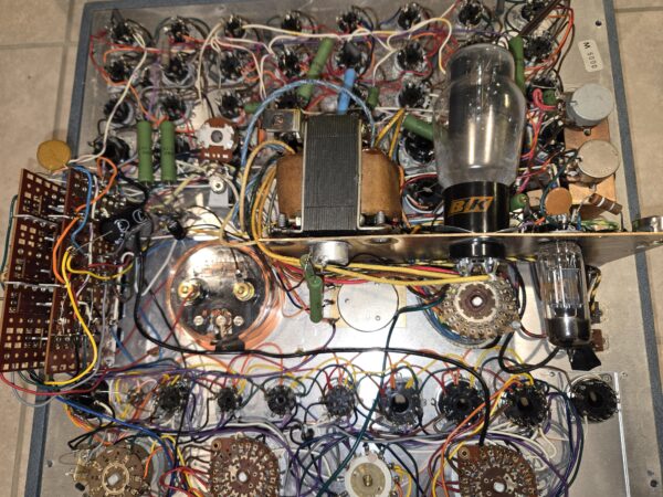 B&K 707 Tube Tester Under Deck