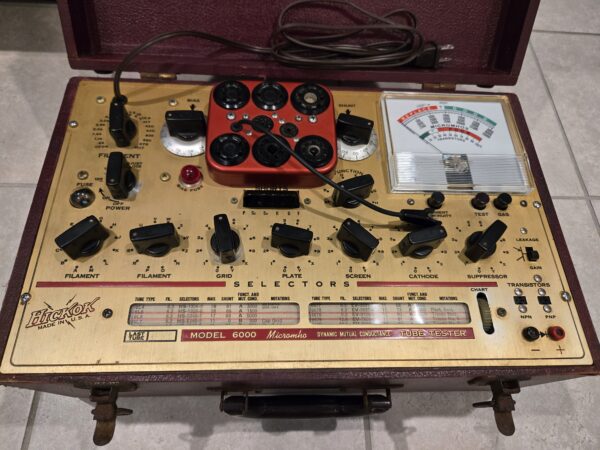 Hickok 6000 deck with new meter