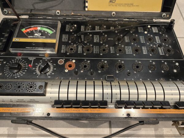 B&K 747B Front of Deck