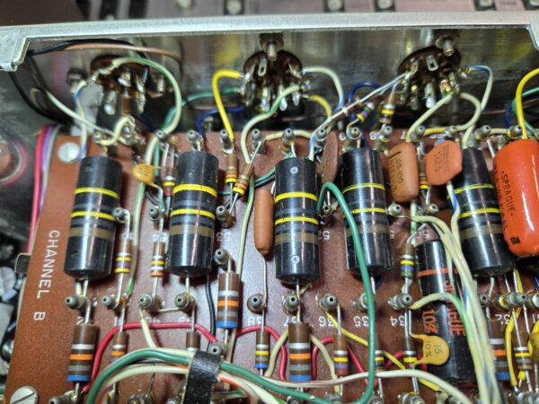 Harmon Kardon Pre-amp Before Restoration picture 2